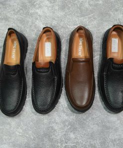 Giày Lười Nam Khâu Viền Quai Da, Mang Lại Cảm Giác Dễ Chịu Khi Đi